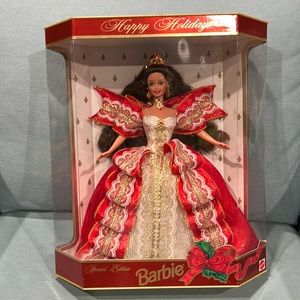 10th anniversary Happy Holidays special edition Barbie